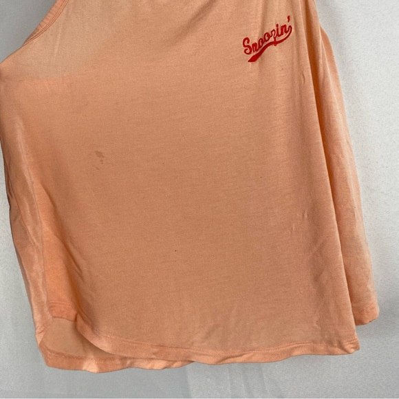 Victoria Secret Pink Super Soft Peach Snoozing Tank Top - Picture 5 of 7